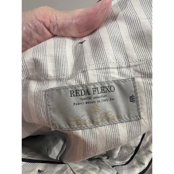 Brooks Brothers Brooks Flex Men's Wool Pants Madison Fit Blue 44X32 Preppy - Picture 4 of 6